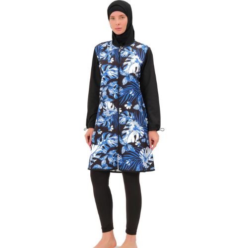 BAE Modest Women's Designer Knee Length Full Sleeve Burkini Muslim Swi –  BAE - Before Anything Else