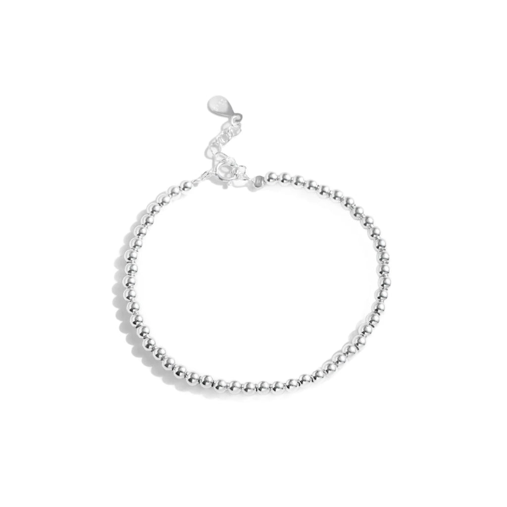 Beads Adjustable Bracelets  - 925 Sterling Silver